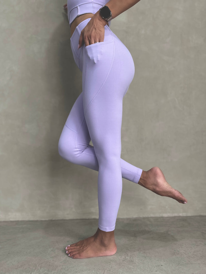 LEILA corset style pocket leggings