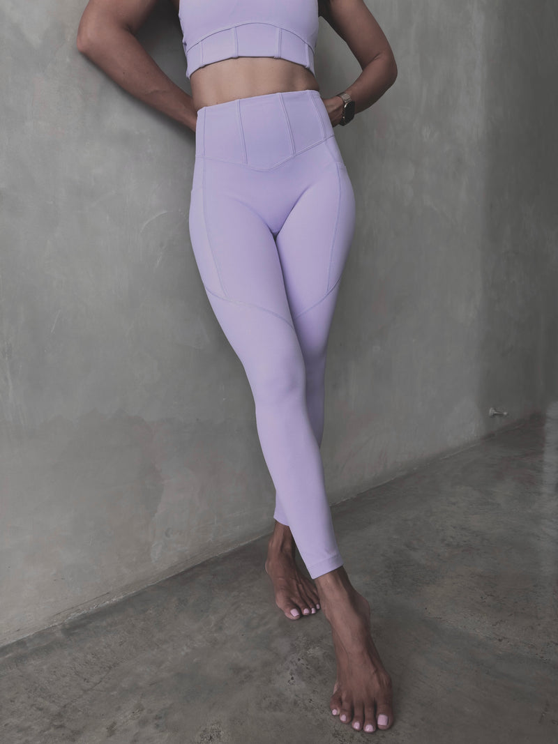 LEILA corset style pocket leggings