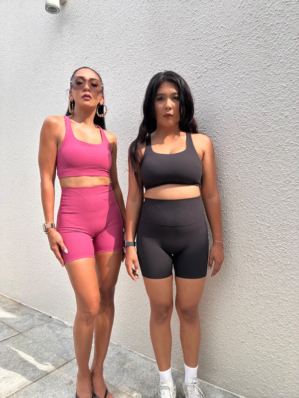 RAMONA ribbed shorts “6 - Ikadancewear