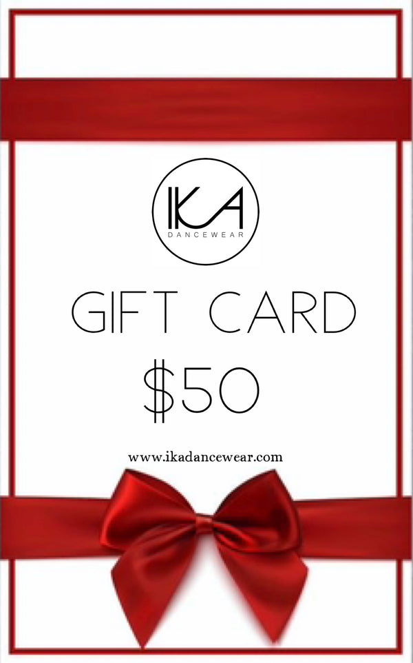 Gift cards - Ikadancewear