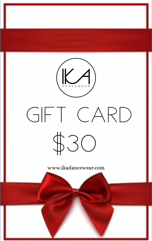 Gift cards - Ikadancewear